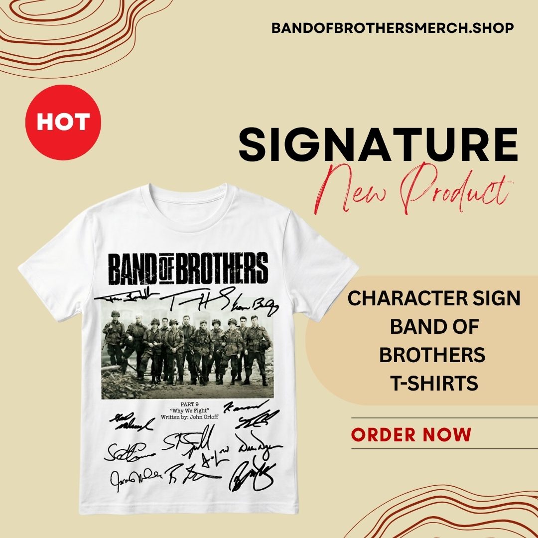 Character Sign PM2602 Band Of Brothers T-Shirts